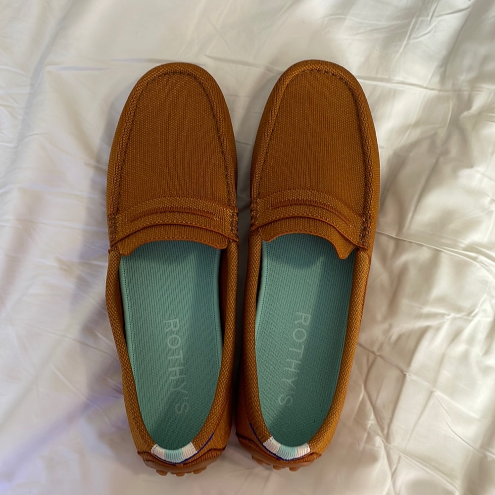Perfect condition Rothy’s cognac drivers - size 13 - only worn once